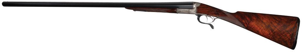 Engraved John Rigby & Co. Rising 3rd Bite Double Barrel Shotgun