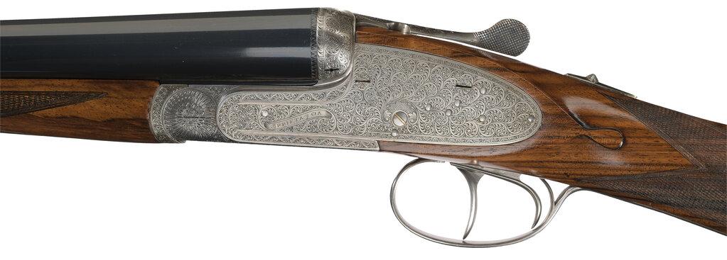 Pair of Arrieta Self-Opening Sidelock Double Barrel Shotguns