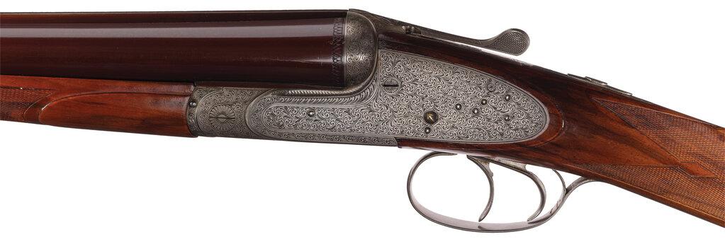 Factory Engraved Ferlib Sidelock Double Barrel Shotgun