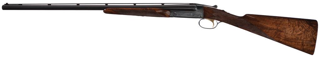 Engraved Winchester 20 Gauge Model 21 Double Barrel Shotgun