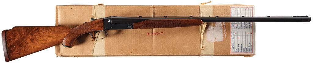Winchester Model 21 Double Barrel Shotgun with Box