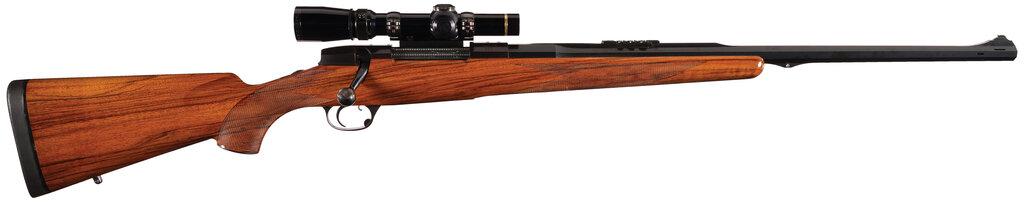 Champlin Firearms Rifle in .375 H&H Magnum with Scope
