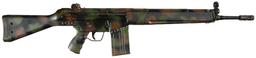 Pre-Ban Heckler & Koch HK91 Rifle in NATO Woodland Camouflage