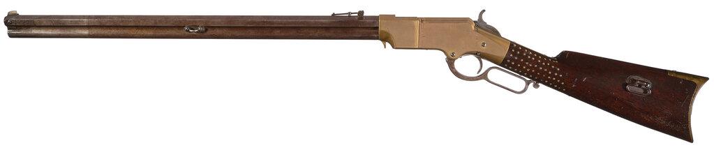 Tack Decorated U.S. New Haven Arms Co. Henry Lever Action Rifle