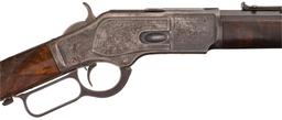 Special Order Factory Engraved Winchester Model 1873 Short Rifle