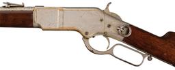 Nickel Plated Winchester Model 1866 Lever Action Carbine