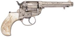 Texas Shipped Factory Engraved Colt Model 1877 Revolver