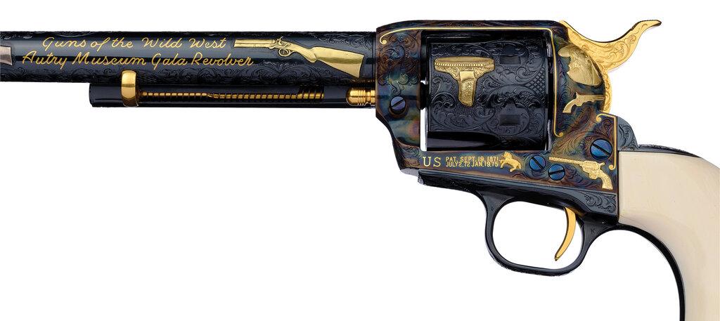 Alvin White Engraved Autry Museum 1996 Gala Colt SAA Revolver