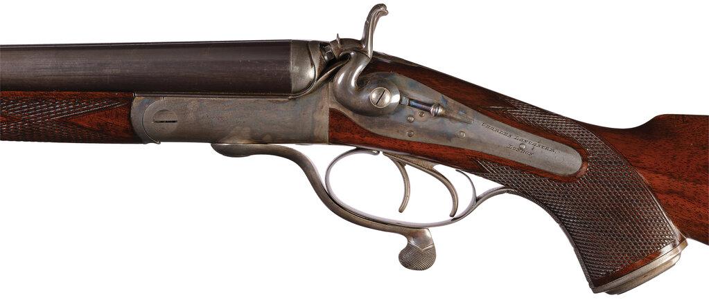 Charles Lancaster Rotary Underlever Backaction Double Rifle