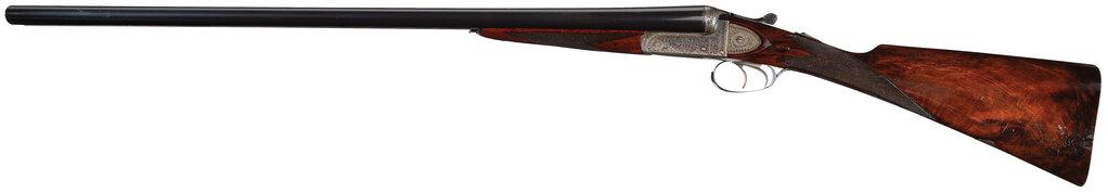 Pair of Charles Hellis & Sons Boxlock Double Barrel Shotguns