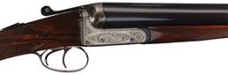 T. Stensby & Co. Boxlock Double Barrel Shotgun with Case