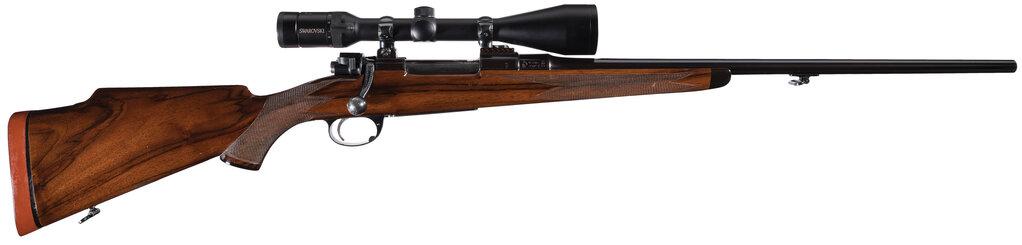 Evan Williams Engraved Mauser Standard Model Rifle with Scope