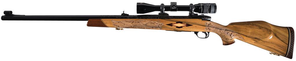 Factory Engraved Weatherby Mark V Rifle in .460 Weatherby Magnum