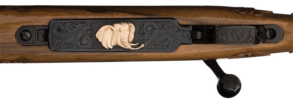 Factory Engraved Weatherby Mark V Rifle in .460 Weatherby Magnum