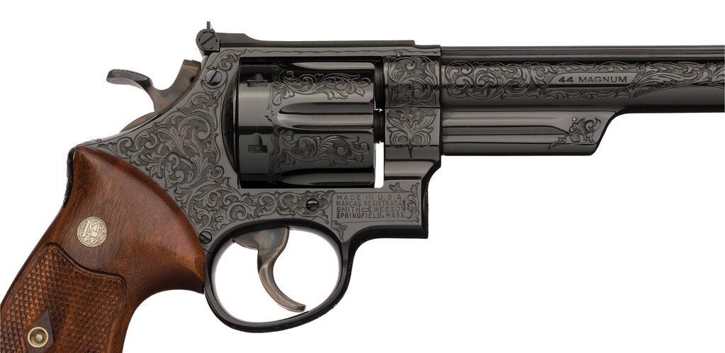 Factory Engraved Smith & Wesson .44 Magnum Revolver