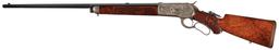 Factory Engraved Winchester Deluxe Model 1886 Rifle
