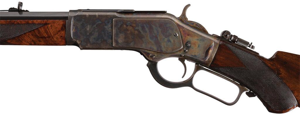 Unserialized Winchester Special Order Deluxe Model 1873 Rifle