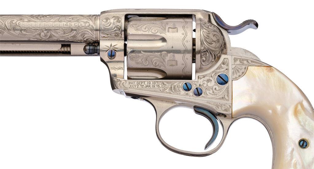 Nickel-Plated Factory "Soft" Shipment Colt Bisley Model Revolver