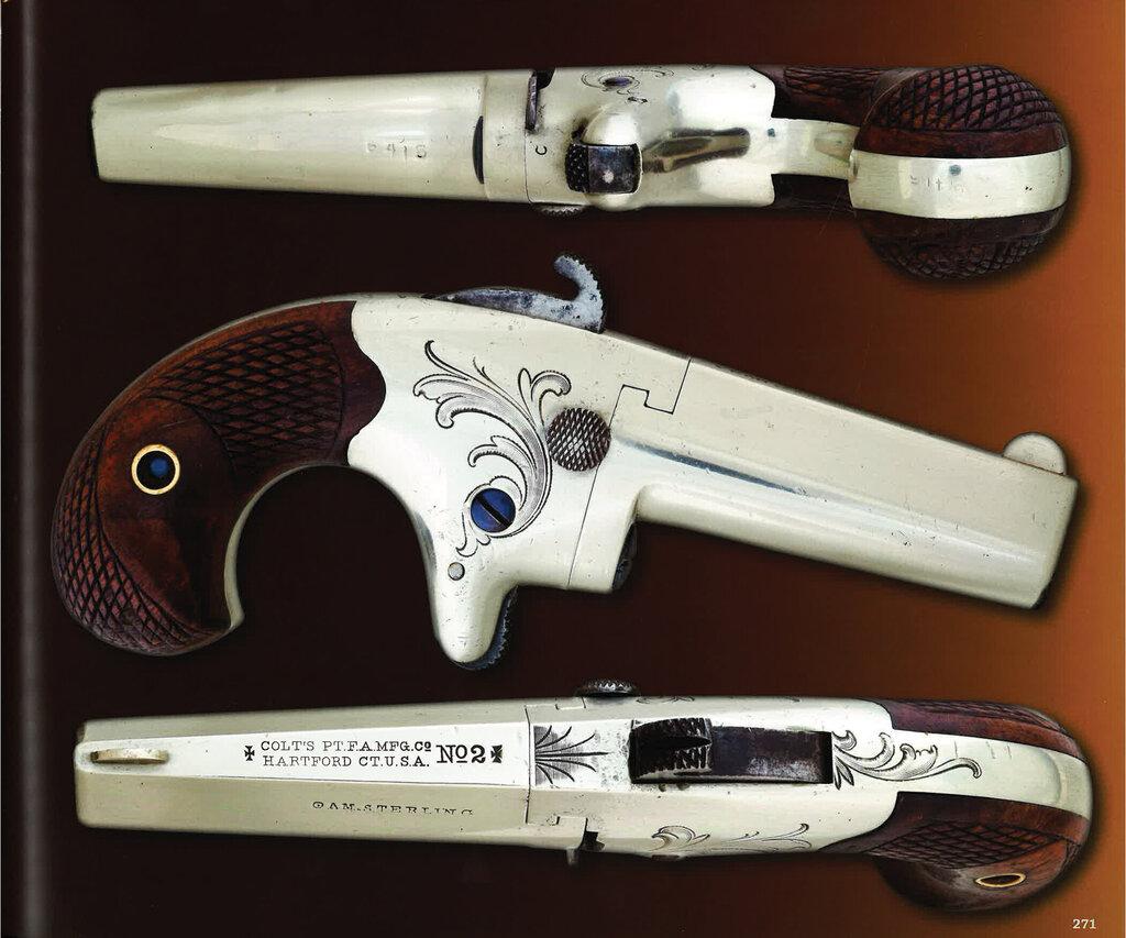 Documented American Sterling Marked Colt Second Model Derringer