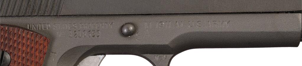 U.S. Model 1911A1 National Match Pistol