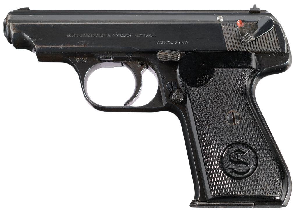 German Double "Eagle/37" Sauer 38H Pistol with Accessories