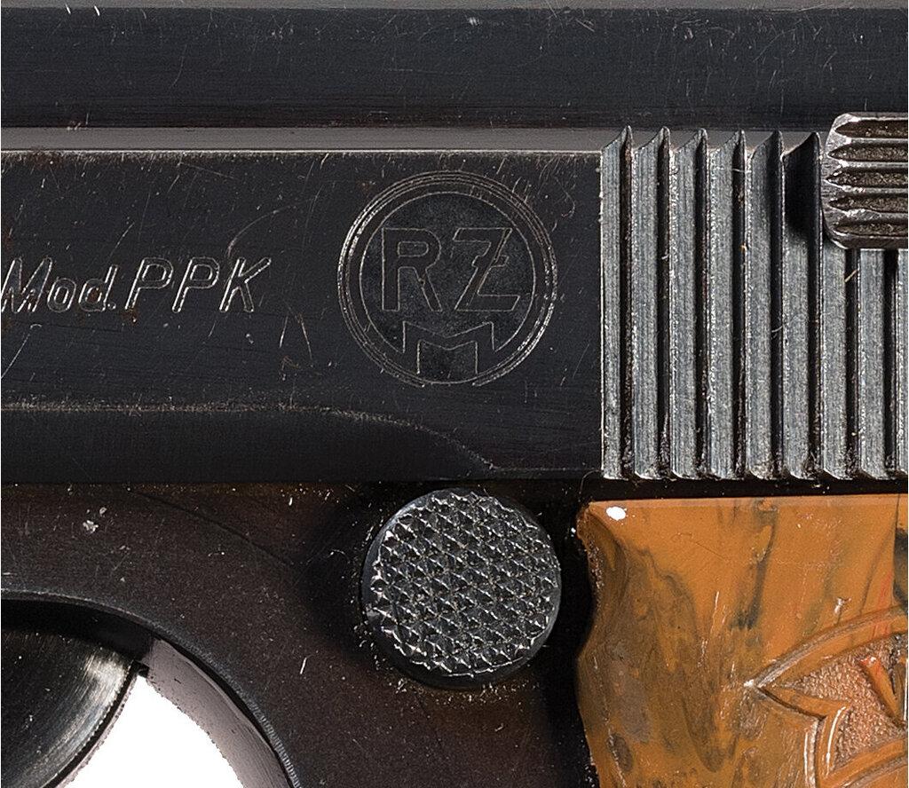 Pre-World War II RZM Marked Walther PPK Pistol