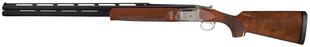 Factory Engraved Winchester Model 101 Diamond Grade Trap Shotgun
