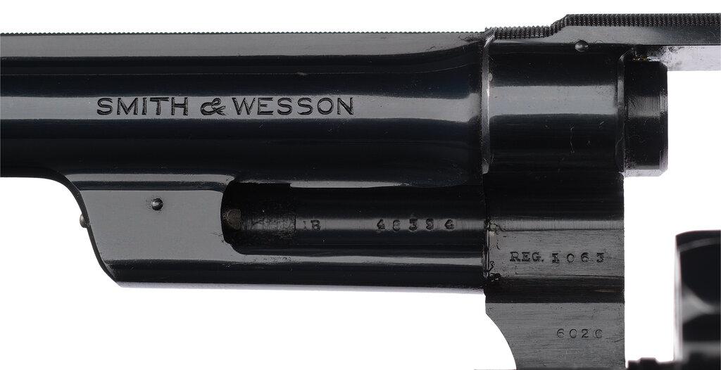 Smith & Wesson .357 Registered Magnum Double Action Revolver