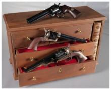Cased Colt Bicentennial Edition Set of Three Revolvers
