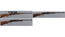Three Savage Model 99 Lever Action Rifles