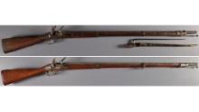 Two U.S./State Contract Flintlock Muskets
