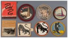 Grouping of World War II U.S. Aviation Patches & Artifacts