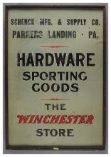 Winchester Retail Store Sign from Schenck Mfg. & Supply Co.