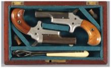 Two Cased Colt No. 3 Derringers