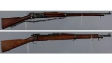 Two U.S. Springfield Bolt Action Rifles