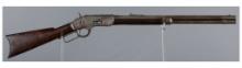Antique Winchester Second Model 1873 Lever Action Rifle