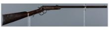 Civil War Era Kittredge Marked Frank Wesson Two-Trigger Carbine