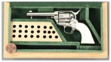 Uberti Miniature Single Action Army Revolver with Pearl Grips