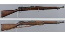 Two U.S. Springfield Model 1903 Bolt Action Rifles