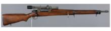 U.S. Remington Model 03-A4 Bolt Action Sniper Rifle with Scope