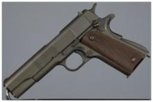 U.S. Remington-Rand Model 1911A1 Pistol with Bring Back Letter