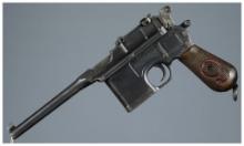 Mauser C96 Broomhandle Pistol with Matching Holster Stock