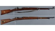Two Swedish Mauser Bolt Action Rifles
