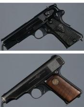 Two German Proofed Semi-Automatic Pistols