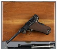 Aimco American Eagle Commemorative Luger Pistol with Case
