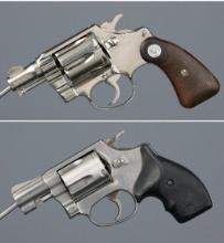 Two American Double Action Revolvers