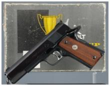 Colt Gold Cup National Match Semi-Automatic Pistol with Box