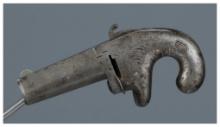 Factory Engraved Colt No. 1 Derringer