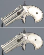 Two Remington Double Derringers