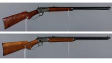 Two Marlin Model 39 Lever Action Rifles